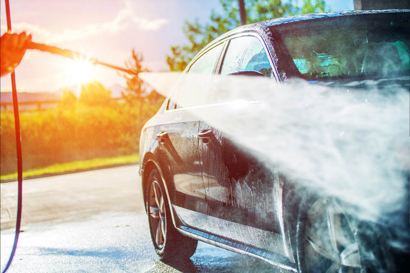 Lavage auto concessionnaire Les Rivières